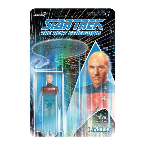 Star Trek: The Next Generation ReAction - Captain Picard Transporter (Glitter) Hot on Sale