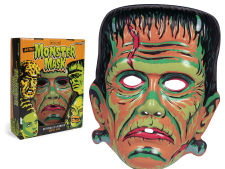 Universal Monsters Mask - Frankenstein (Orange) For Sale