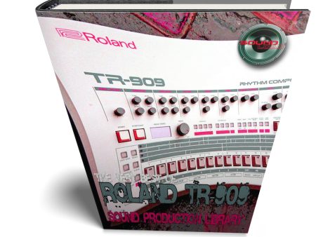 ROLAND TR-909 Drum machine - Large Original Essential Wave Samples Loops Studio Library For Cheap