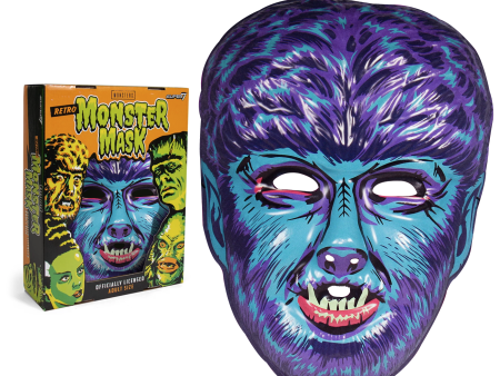 Universal Monsters Mask - Wolfman (Blue) Online Sale