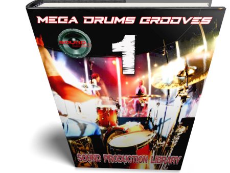 MEGA DRUMS GROOVES 1 - Production Samples Library - Kits Loops Performances 8.5GB on Sale