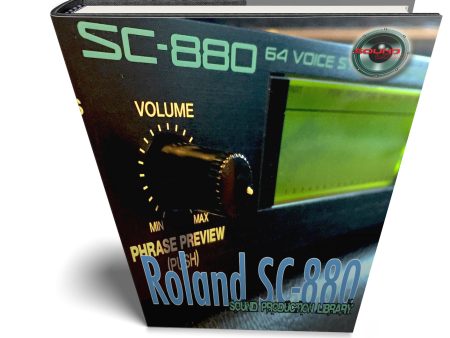 Roland SC-880 - the King of Dance - Large original WAVE Kontakt Multi-Layer Samples Loops Studio Library on Sale