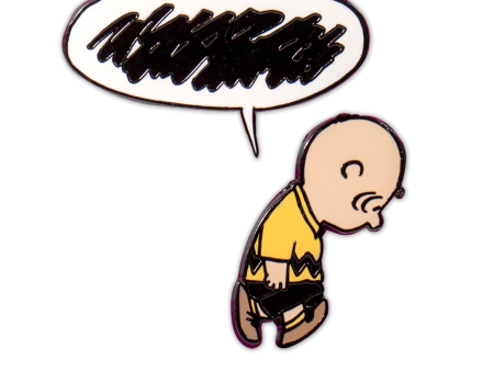 Peanuts Enamel Pin - Speech Bubble and Charlie Brown Set For Cheap