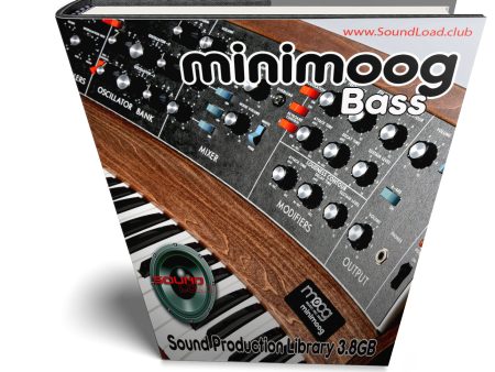 minimoog Bass - The KING of analog sounds - Large original WAVE Samples Studio Library For Discount